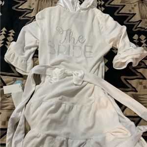 Wedding Bride robe never worn